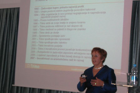 Tatjana Fink, glavna direktorica Trima d.d. Tatjana Fink, glavna direktorica Trima d.d.
